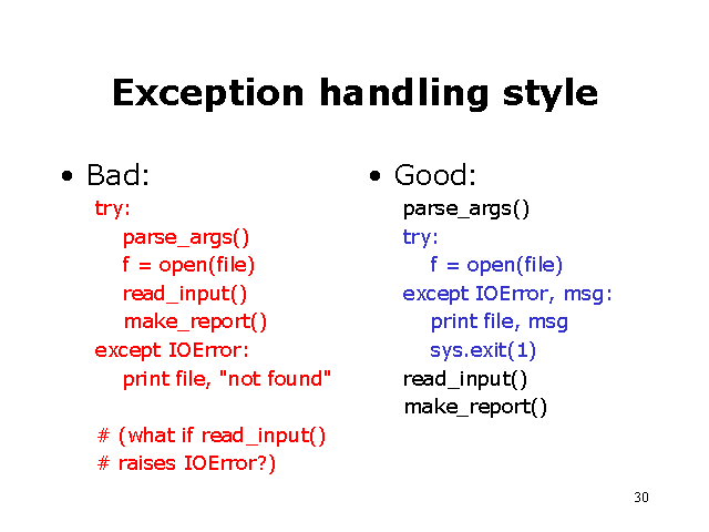 Exception Handling in Python