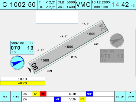 Runway Control Screen